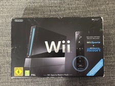 Nintendo Wii Sports Resort Pack Limited Edition 512MB Schwarz Spielekonsole...