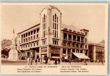 39758472 - Santa Cruz Denkmal Saeule Auto Gasthaus Casino Teneriffa