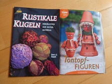 Topp Bastelbuch Sortiment Tontopf und rustikale Kugeln 
