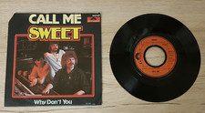 Sweet - Call me - Single 7"-