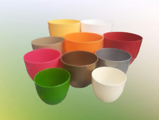 Blumentopf Pflanztopf Übertopf Topf Rund 10 Farben 5 Größen sehr DEKORATIV