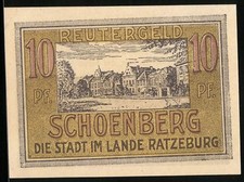 Notgeld Schönberg, 1922, 10