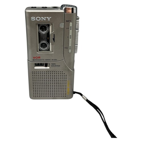 Sony 630v microcassette - sony, m-630v