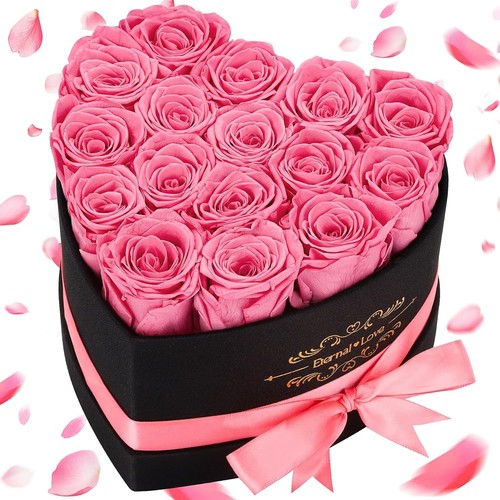 Luxuriöse ewige rosen - rosen, herz