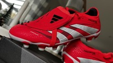 adidas Predator Pro Fold-Over Tongue FG/MG JR0443 Lucid Red Neuwertig