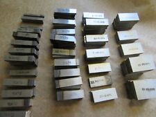 143 Stück  Parallelunterlagen 70 mm 6x70 - 50x70 Parallel Unterlagen Fräse #S73#