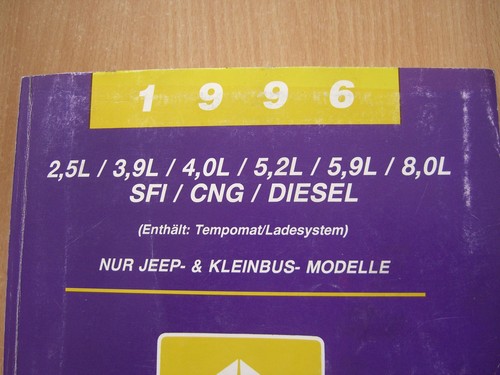 1996 werkstatthandbuch - 1996,