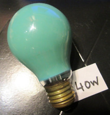 grüne Radium Glühlampe, 40W, E27, 230V, Funktion getestet, 60 x 103 mm