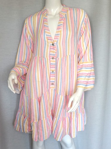 Hippie tunika kleid mini - hippie,