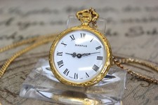 NEW-OLD Stock  DIANTUS Halsuhr Taschenuhr mechanisch pocket watch SWISS MADE
