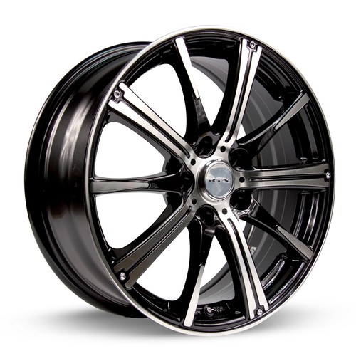 One inch black - black, machined