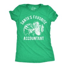 Womens funny shirts santas - t,