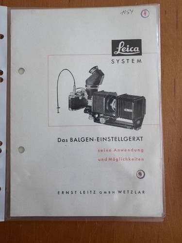 A0700 rare leica system - leica, das