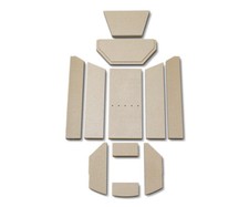 Feuerraumauskleidung A für Oranier Polar 4 Kaminofen Ersatzteile Brennraum