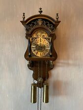 WUBA Warmink Wanduhr Pendeluhr mit Mondphase und Glockenwerk