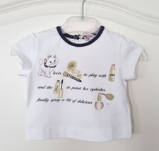 Entzückendes Monnalisa Marie Aristocats Kurzarm T Shirt Gr 3 M 56 62 Neu NP63,00