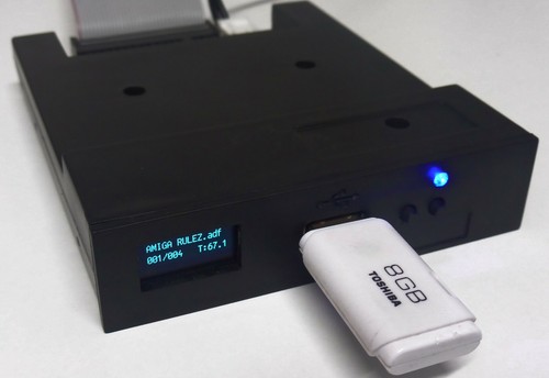 Amiga gotek floppy usb - amiga,