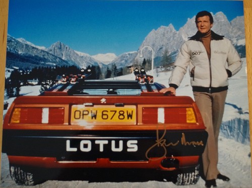 Roger moore autogramm als - als, 007