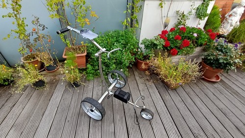 Golftrolley elektro rad neu - elektro,