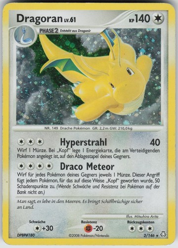 Dragoran holo legends - dragoran,