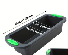 silikon backform Kasten 28cm Silikon Backform  Kastenform Kuchenform