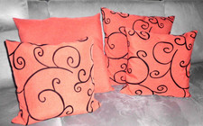 4 St. Kkissenhüllen Kissenbezüge Dekokissen 40 x 40 und 50 x 50 cm
