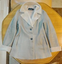 Luxus Marc Cain Echt Lammfell Gr.38 Winterjacke  Mantel Leder Damen