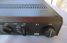 Verstärker Braun Atelier A 1 HiFi mit Radio schwarz sehr guter Zustand, getestet