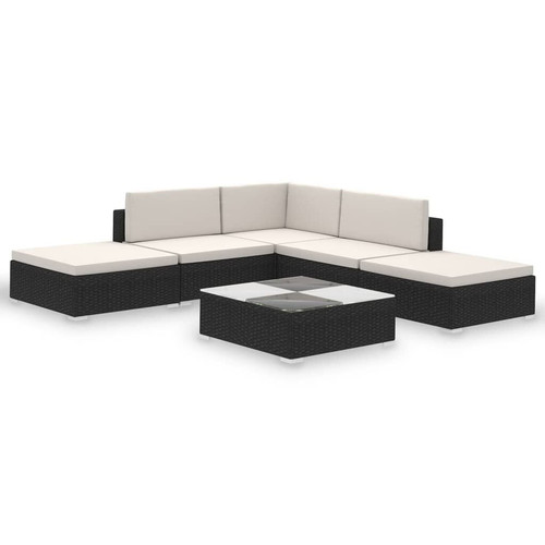 Tlg garten lounge set mit - 6-tlg., garten-lounge-set