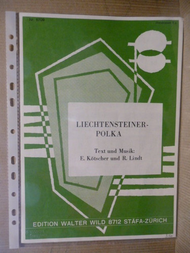 Musiknoten einzelpartitur - -, "