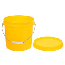  Plastikeimer mit Deckel und