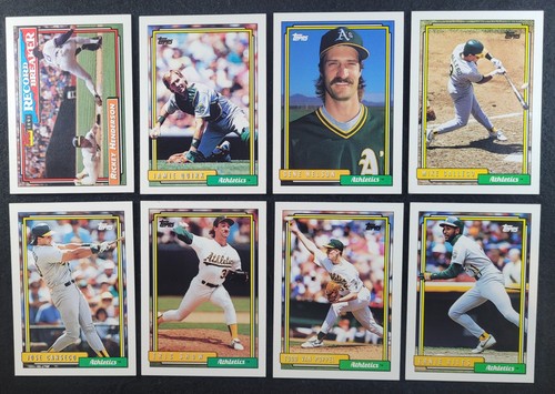 Topps 1992 oakland athletics - 1992,