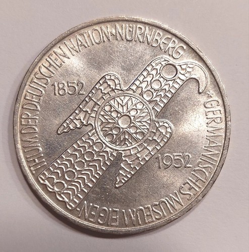 Brd 5dm 1952 germanisches - 5dm, 1952-