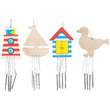 Windspiele Holz Strandmotive