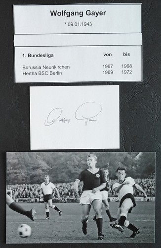 B1416 wolfgang gayer borussia - b1416,
