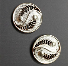 Handgefertigte 925 Silber Yin