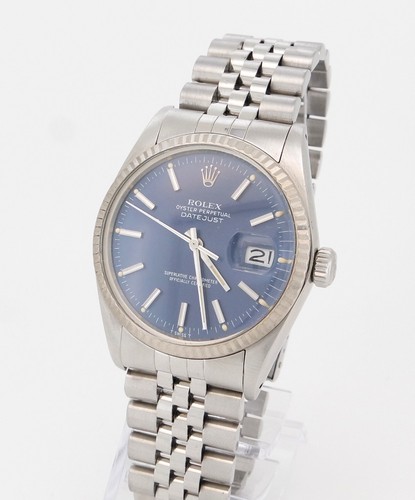 Rolex datejust herren - rolex, blue