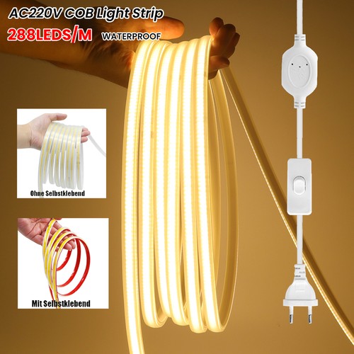 230v cob led streifen stripe - 230v,