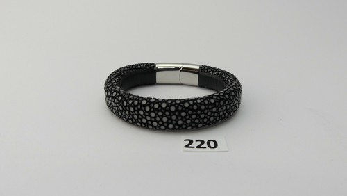 220 rochenleder armband - rochenleder,