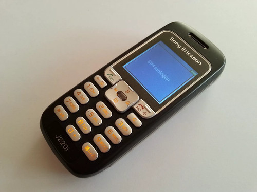 Sony ericsson j220i - ericsson, black