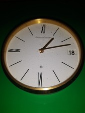 Jaeger-LeCoultre Tischuhr mit Datumsanzeige 8 Tagewerk Kaliber 228