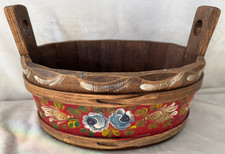 kleine Holzwanne / Wanne /