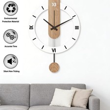 Wanduhr Geräuschlos Nicht