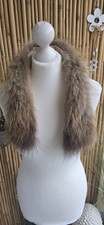 Waschbär Echtfell Stola