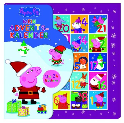 Peppa pig adventskalender - peppa,