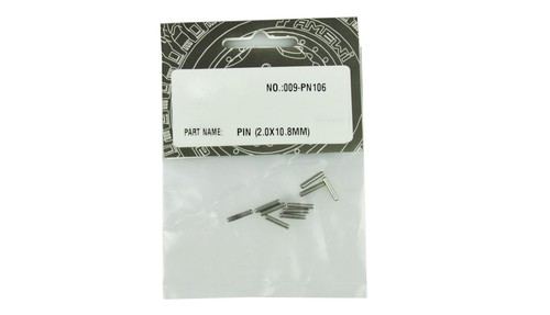 Amewi pin 10pcs - pin, (2.0x10.8mm)