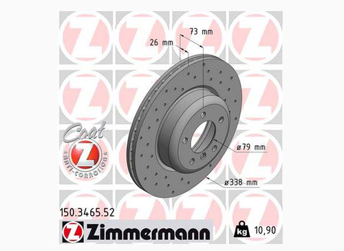 Zimmermann bremsscheibe - zimmermann,