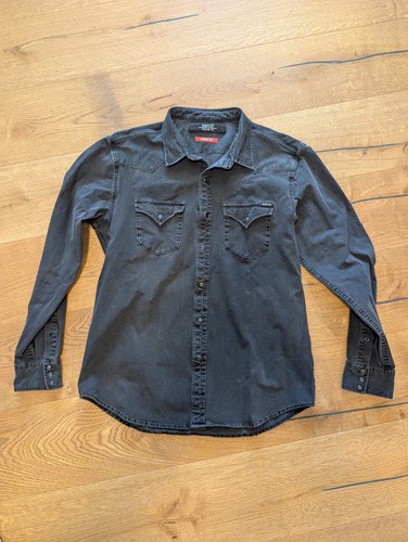 Replay hyperflex denim hemd - hyperflex,