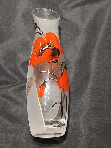 Vase blumenvase handbemalt - blumenvase,