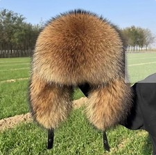 Herren Winter Warm Pelzmütze